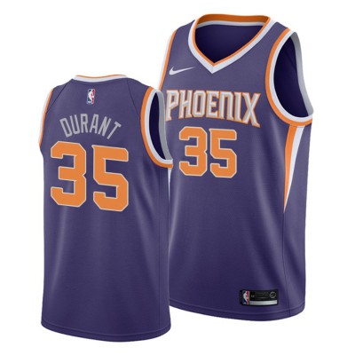 Nike Phoenix Suns #35 Kevin Durant Purple Youth NBA Swingman Icon Edition Jersey